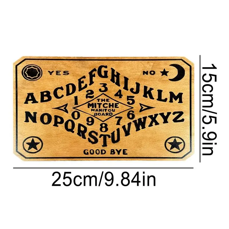 Доска для гадания Dowsing деревянный маятник и карвенные доски метафическое