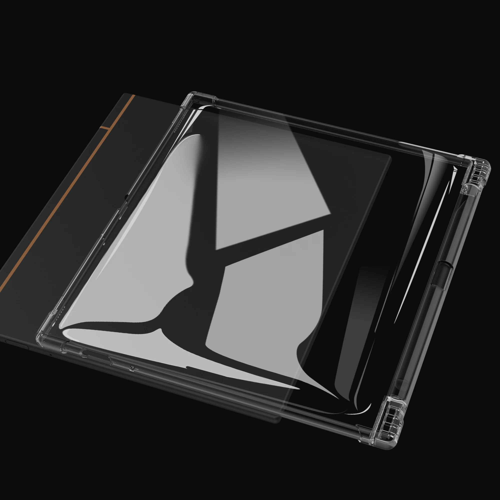 Прозрачный чехол для 10,3-дюймового цветного планшета Onyx Boox Note Air4 CBoox Note Air3 C — легкая прозрачная силиконовая гибкая задняя крышка (art.: 3920ca60e0153) - 3920ca60e0153