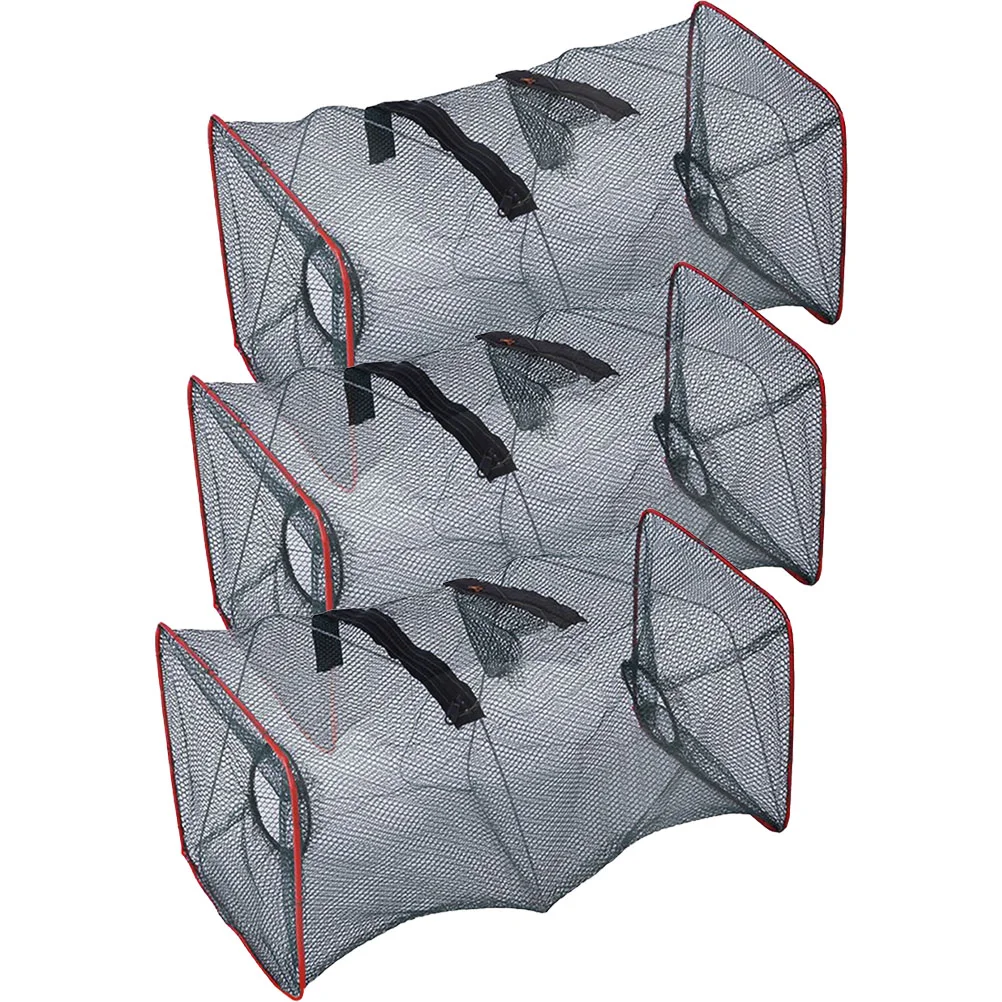 

Net Lobster Crab Fish Minnow Shrimp Fishing Folding Crawfishblue Crabs