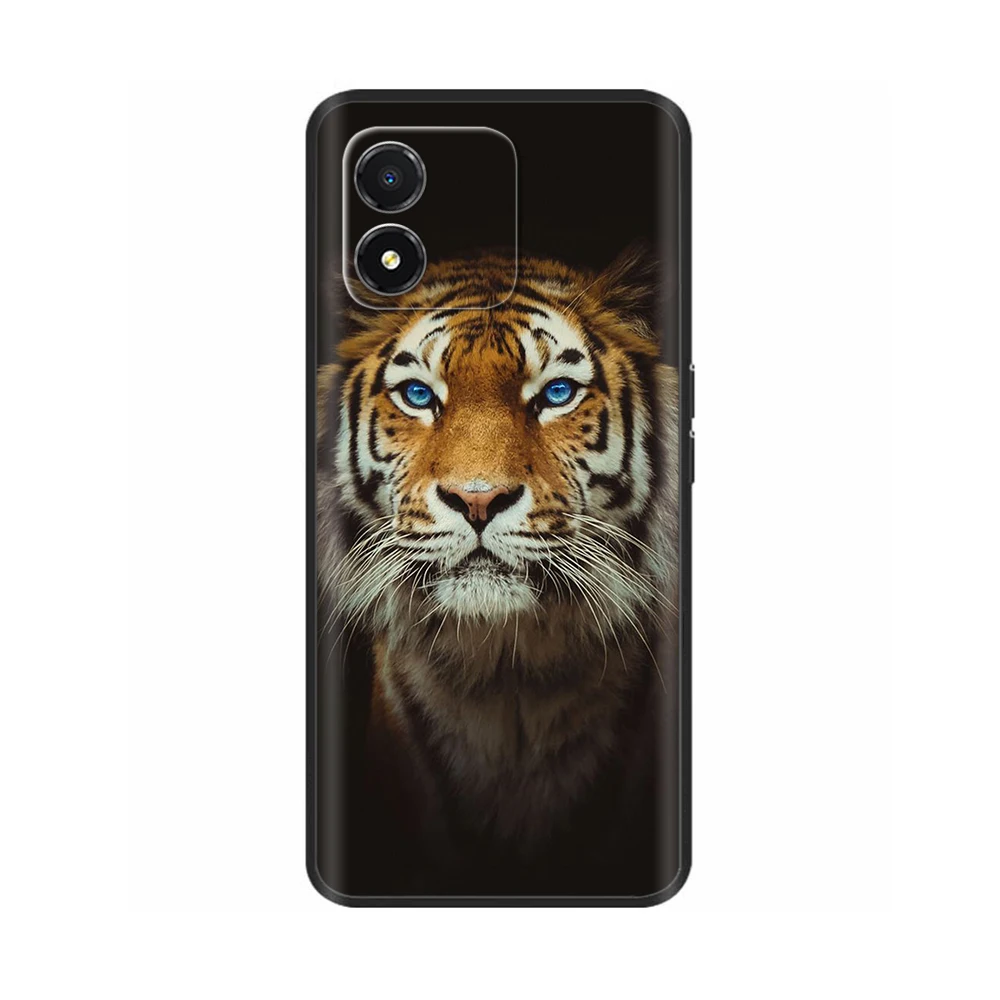 Для Honor X5 чехол honorX5 бампер с мультяшным рисунком из искусственной кожи для X 5 Fundas 6