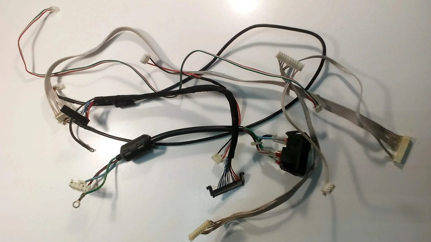 LVDS + Комплект межплатных шлейфов Кнопка включения для Lc-32W2401 Lcd Телевизор Океан