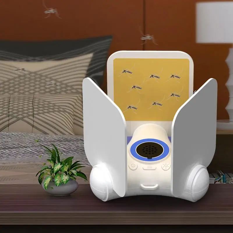 Привлекательная ловушка для мух безопасная USB-зарядка Электронная птиц