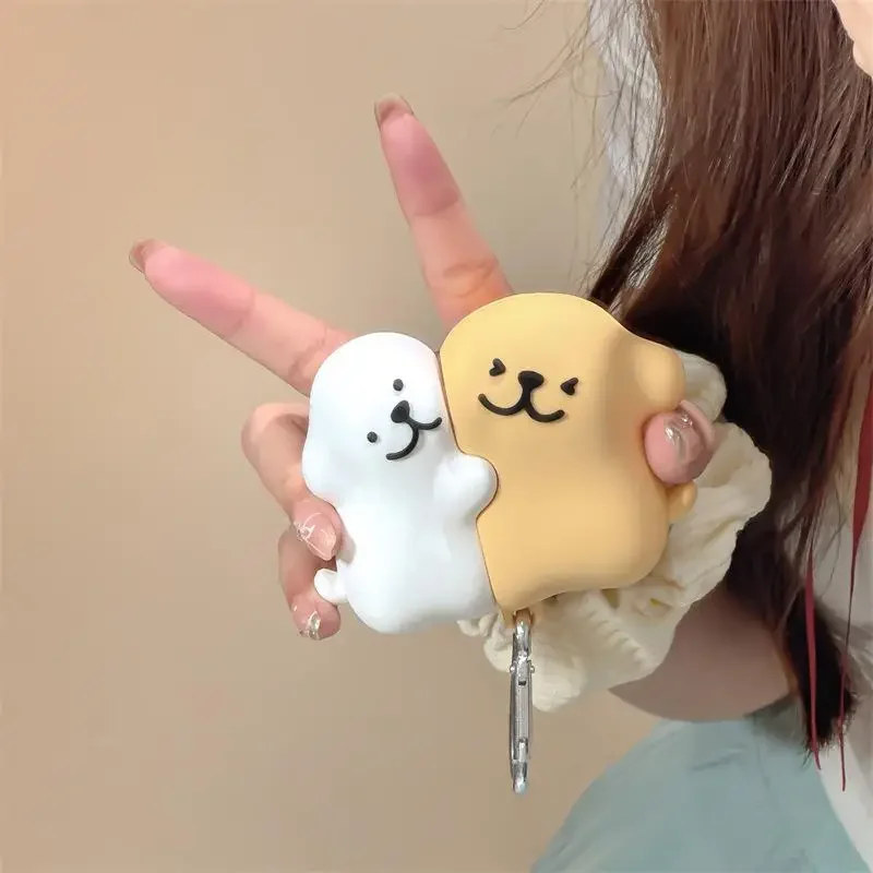 Kawaii Dog Bluetooth защитный чехол для наушников Airpods Pro 2 1 4 3 силиконовый мягкий