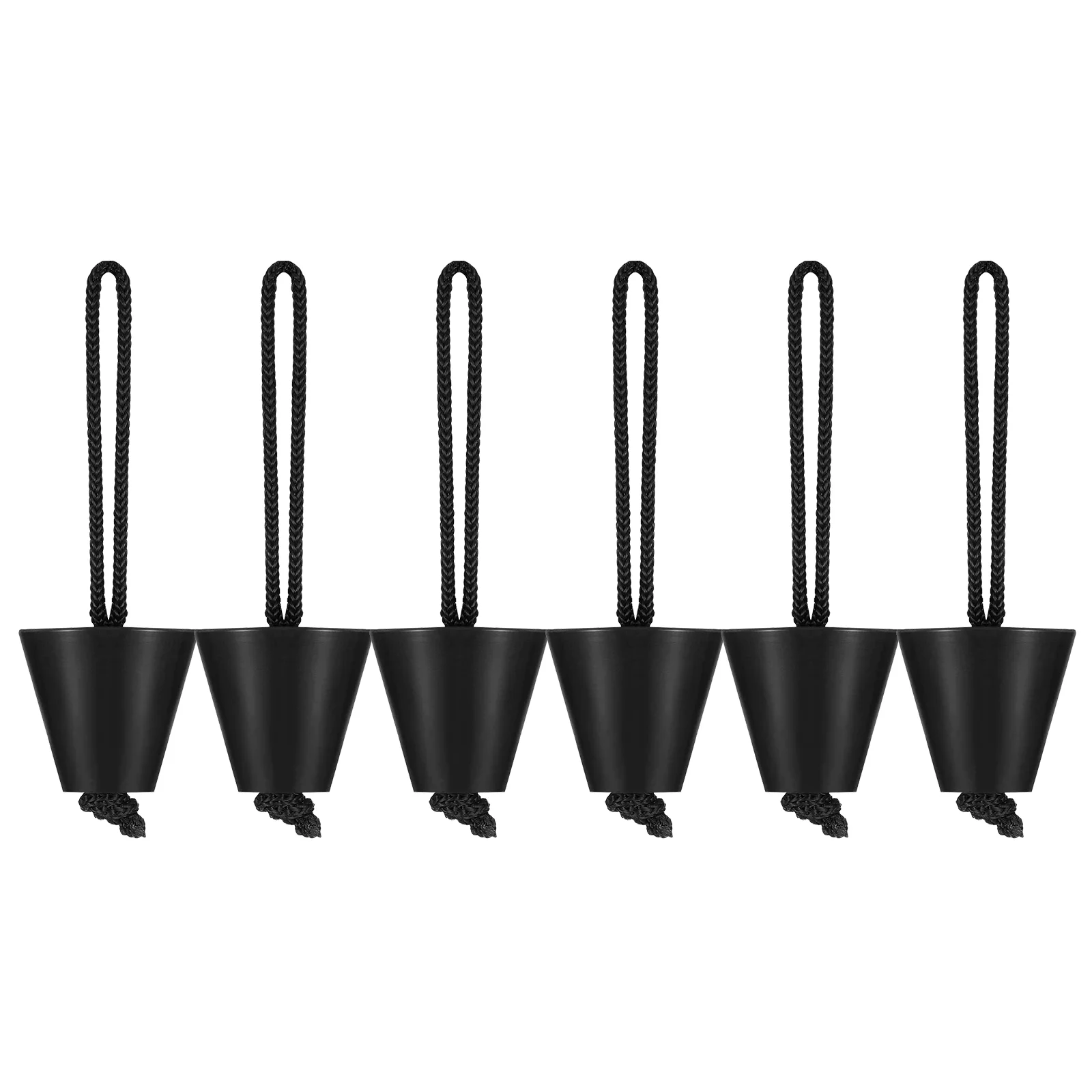 

6pcs Premium Waterproof Practical Drain Plugs Scupper Plugs Drain Holes Stoppers
