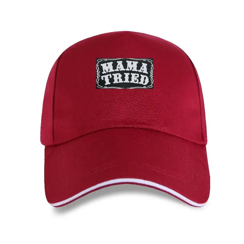 

new cap hat Best Match Mama Tried Merle Haggard Country Legends Men's Black Baseball Cap S-3XL