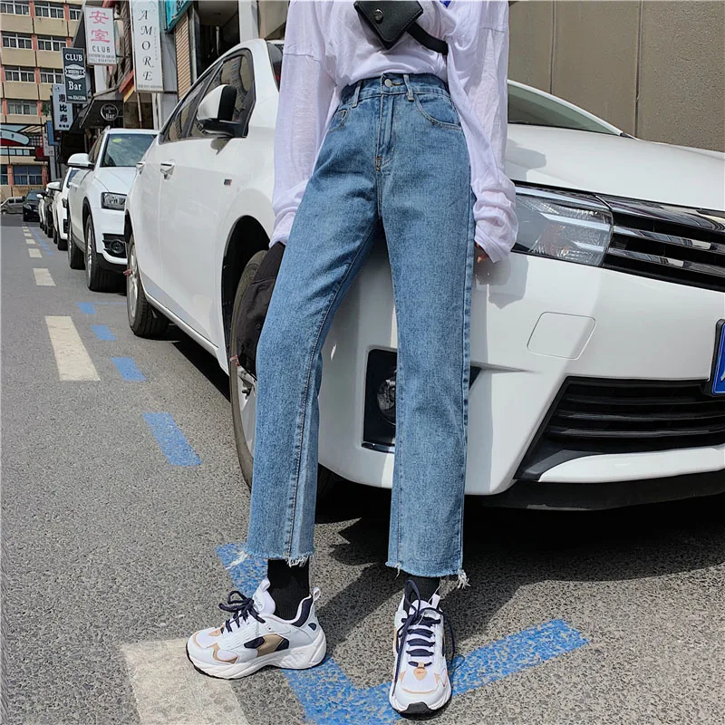 

2022 Autumn New Straight Jeans For Women. Pants With Thick Hips And Thighs Are Loose And Thin