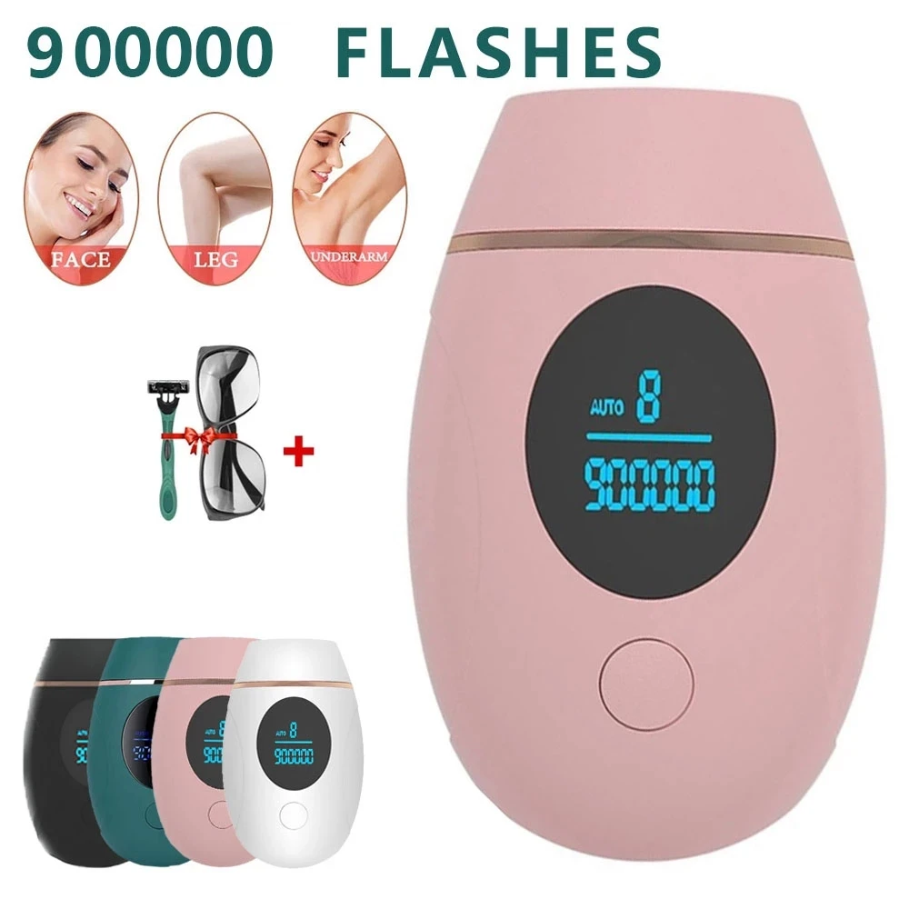 

999999 Flashes IPL Pulsed Light Laser Epilator Hair Removal For Women Depilator With Led Display Maquina De Cortar Cabello