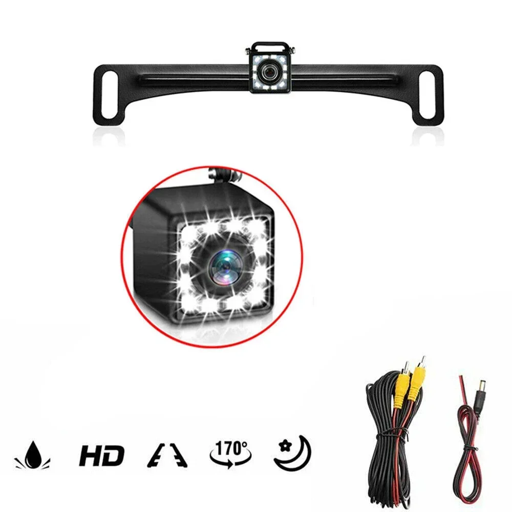 QueenDer Автомобильная камера заднего вида для парковки ночного видения CCD