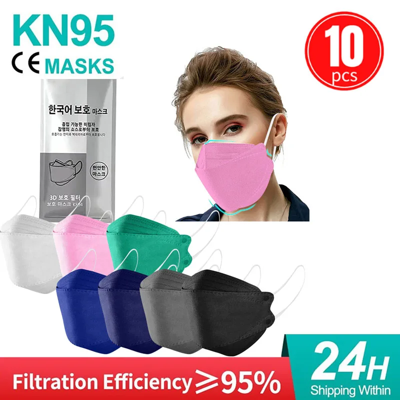 

Fish Mask KN95 Mascarillas FPP2 Adult Morandi FFP2mask 4 Layer FFPP2 Approved Face Masks FFP2 Respirator Mouth Cover Masque FFP2