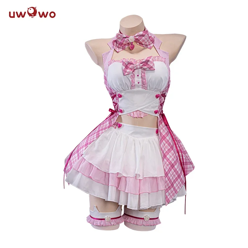 Chocola Косплей Хэллоуин костюм новый idol Женщина-кошка горничная платье