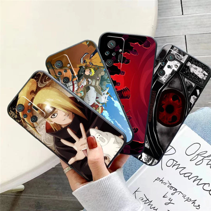 

Japan NARUTO Anime Phone Case For Xiaomi Redmi 7 7A 8 8A 9 9i 9AT 9T 9A 9C Note 7 8 2021 8T Pro Coque Funda Silicone Cover