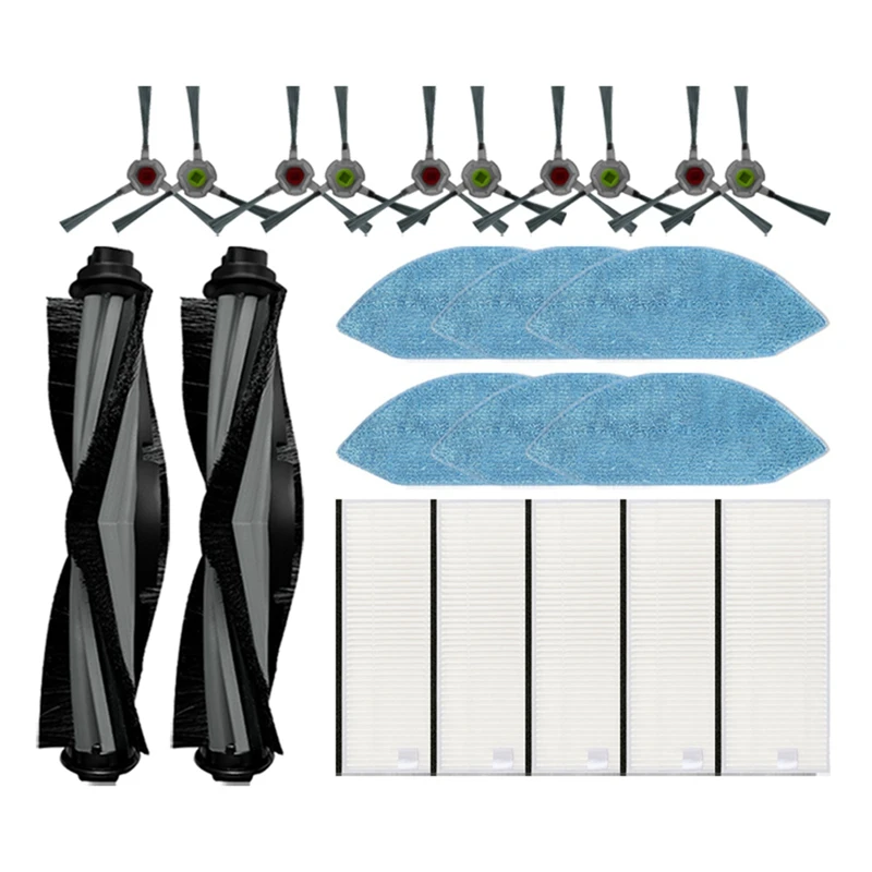 

Cleaning Accessories Kit Household Spare Parts Replacement For Ecovacs Deebot U2 / Dgn22 Robot Vacuum Cleaner
