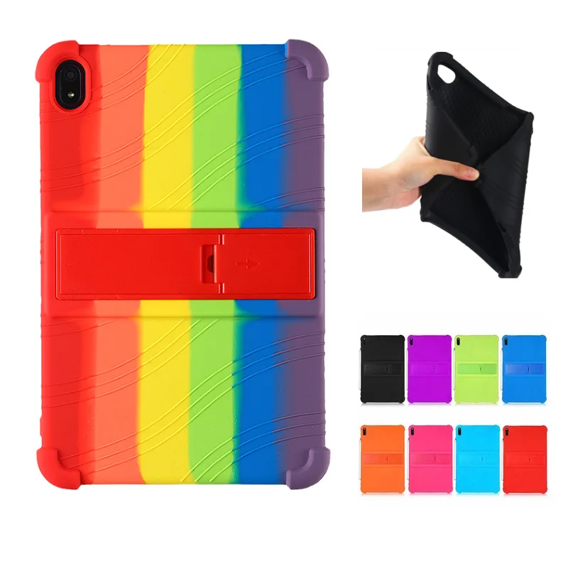 

For Nokia T20 10.36 Android Nokia T20 TA-1392 Soft Silicon Case Stand Cover For Nokia T10 8 inch 2022 Protective Funda Case