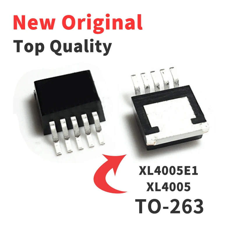 

5 шт. XL4005E1 32 В/5A понижающий IC DC- XL4005 SMD TO-263 чип IC совершенно новый оригинальный