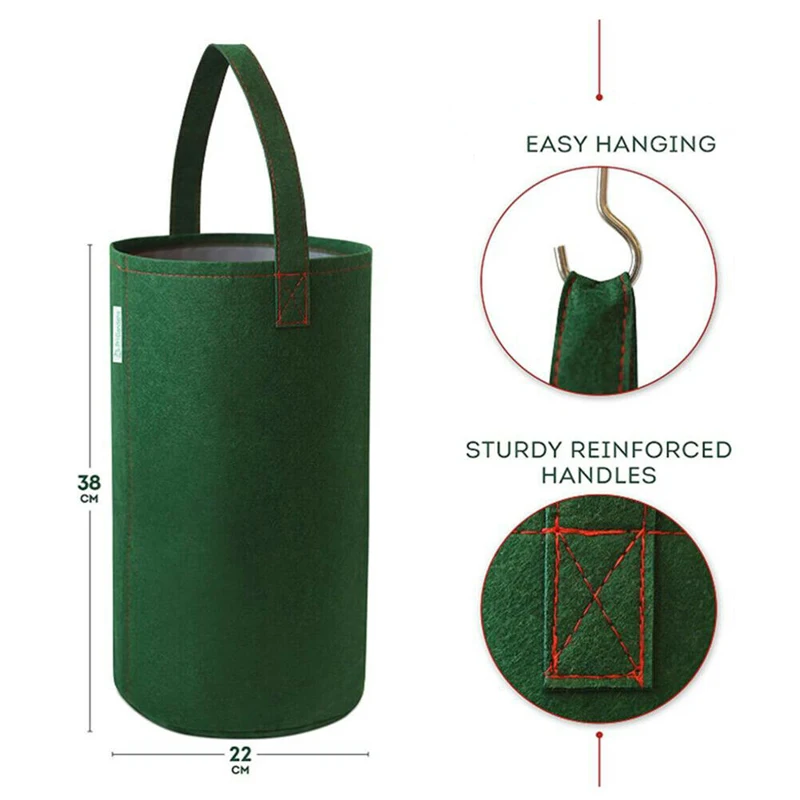 1 шт. фетровый подвесной мешок для выращивания томатов