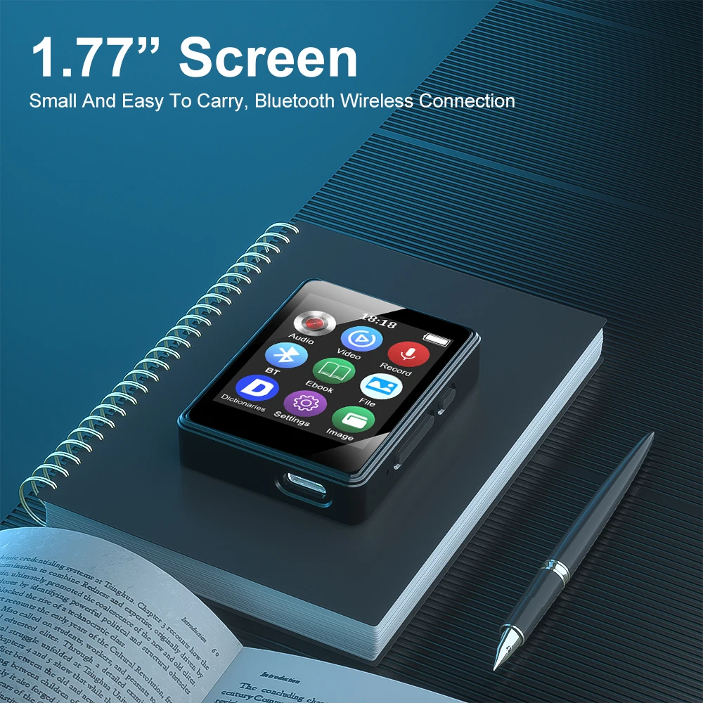 8-64 ГБ MP3-плеер новый портативный музыкальный плеер Bluetooth 5 0 стереодинамик Hi-Fi