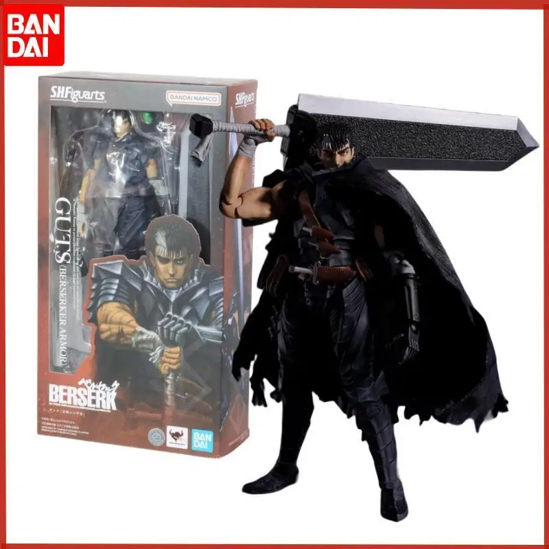 

New Bandai S.h.figuarts Shf Berserk Guts Berserker Armor Model Kit Anime Action Fighter Finished Model Toys Gifts In Stock