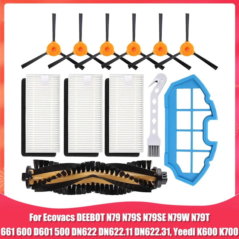

Комплект аксессуаров для робота-пылесоса Ecovacs DEEBOT N79 N79S DN622 500 N79W N79SE N79T