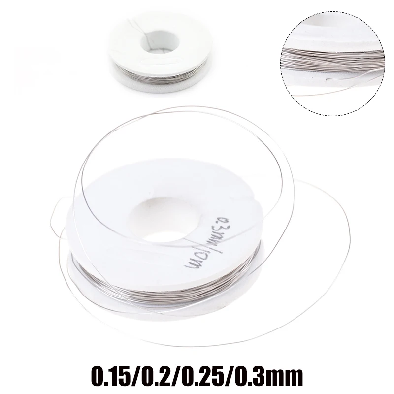 Нихромовая проволока диаметром 0 15-0 3 мм обогрев из сплава 1 шт./10 метров