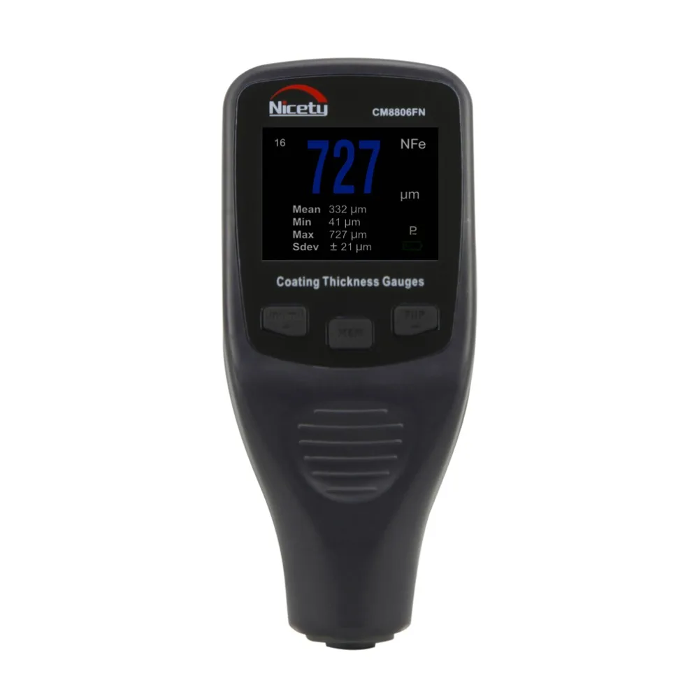 

Electronic Power and Auto Testing Machine Usage Digital CM8806FN Paint Coating Thickness Gauge