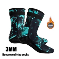 3mm neoprene diving socks adult children swimming snorkeling warm beach socks water sports non slip surf diving swimming socks