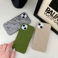 ins wind simple meteorite crater suitable for iphone11 apple 13 mobile phone case 12promax anti falling xxs moisture xr