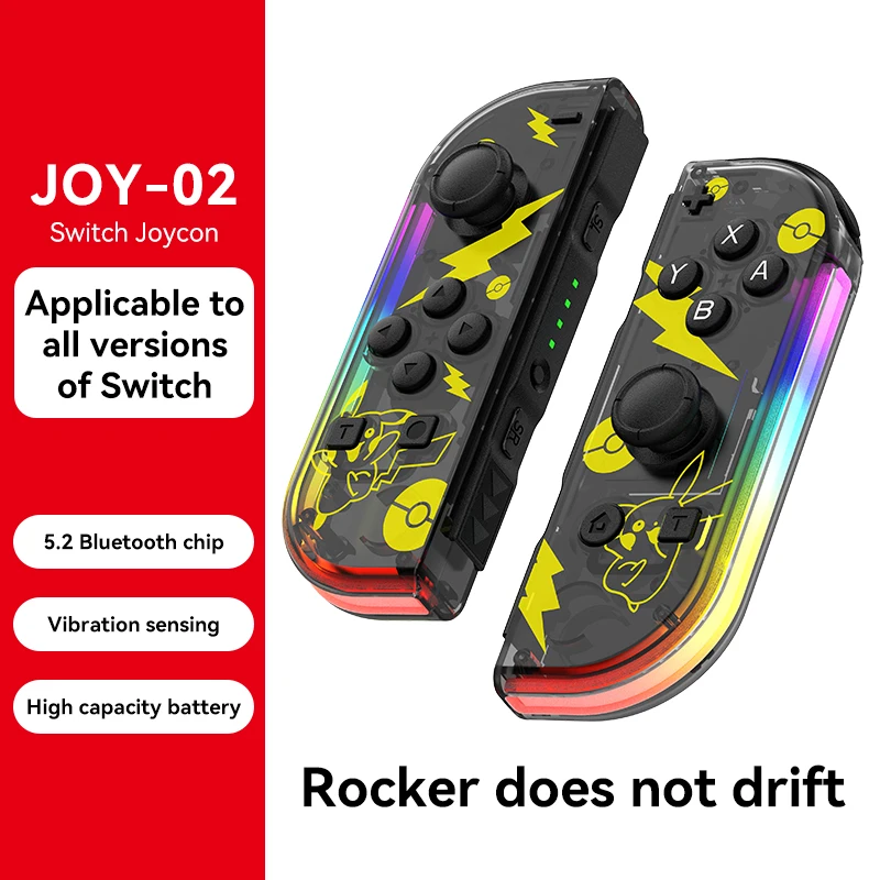 

1 Pair Wireless Gamepad for Nintendo Switch Game Console Switch Joy-Con (L/R) Wireless Controllers L&R Sensor Joypad Controller