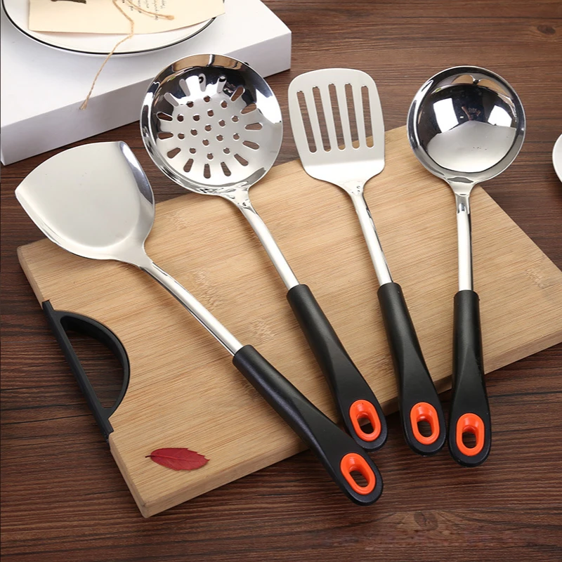 

Stainless Steel Spatula Cooking Shovel Household Kitchen Frying Shovel Porridge Spoon Cooking Spoon Kitchen Utensils Set