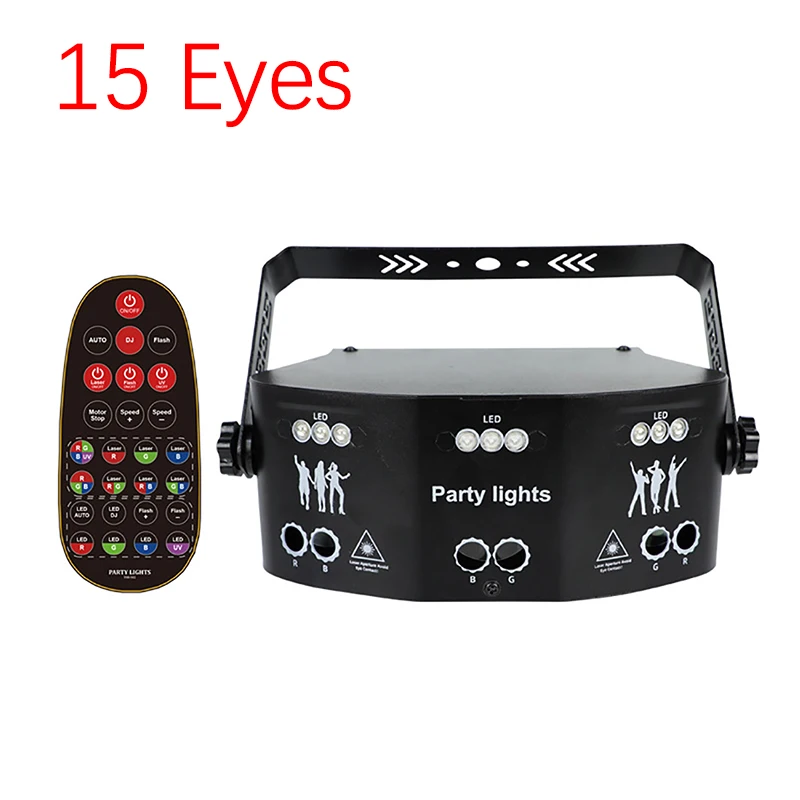 

RGB лазерный стробоскоп 21EYE для сцены