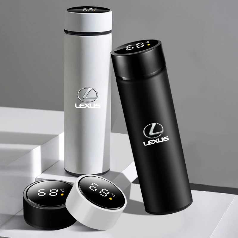 

Portable Car Smart Thermos Bottle Touch Display Temperature for Lexus IS 250 300 RX 300 350 US 200 GX 400 460 LX GS ES 350 NX300