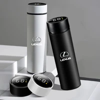 portable car smart thermos bottle touch display temperature for lexus is 250 300 rx 300 350 us 200 gx 400 460 lx gs es 350 nx300