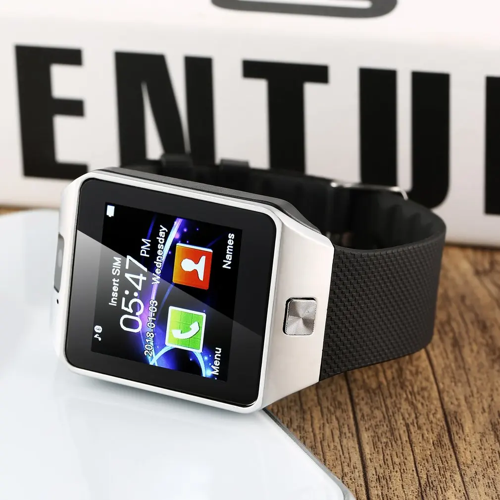 DZ09 Bluetooth-совместимые спортивные Смарт-часы для Android Phone Call Relogio 2G GSM SIM TF-карта