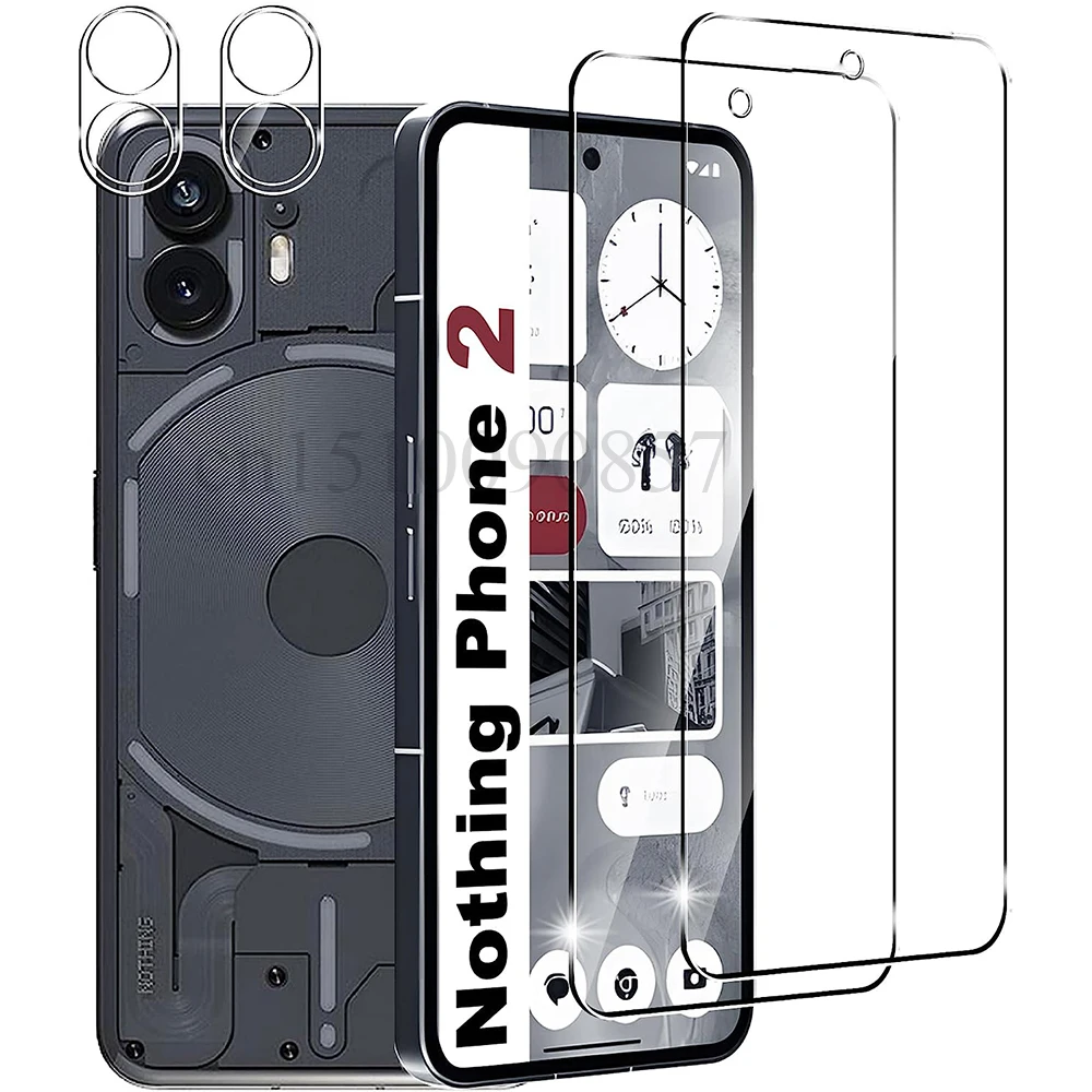 9H 2.5D Защитная пленка для экрана ничто телефона 2 1 закаленное стекло HD полное покрытие для ничто Phone2 Phone1Lens стекло
