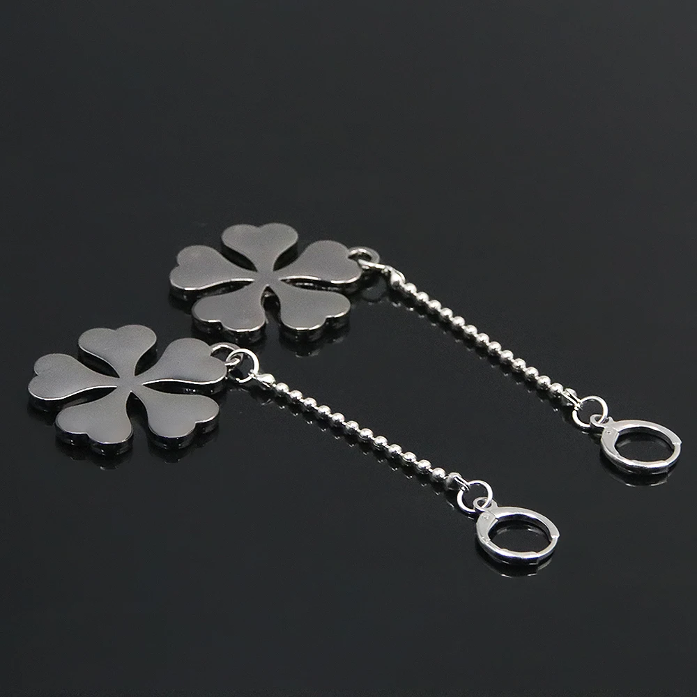 Аниме Semanggi Hitam Anting Yami Asta Yuno klip Telinga iingдо Panjang для женщин