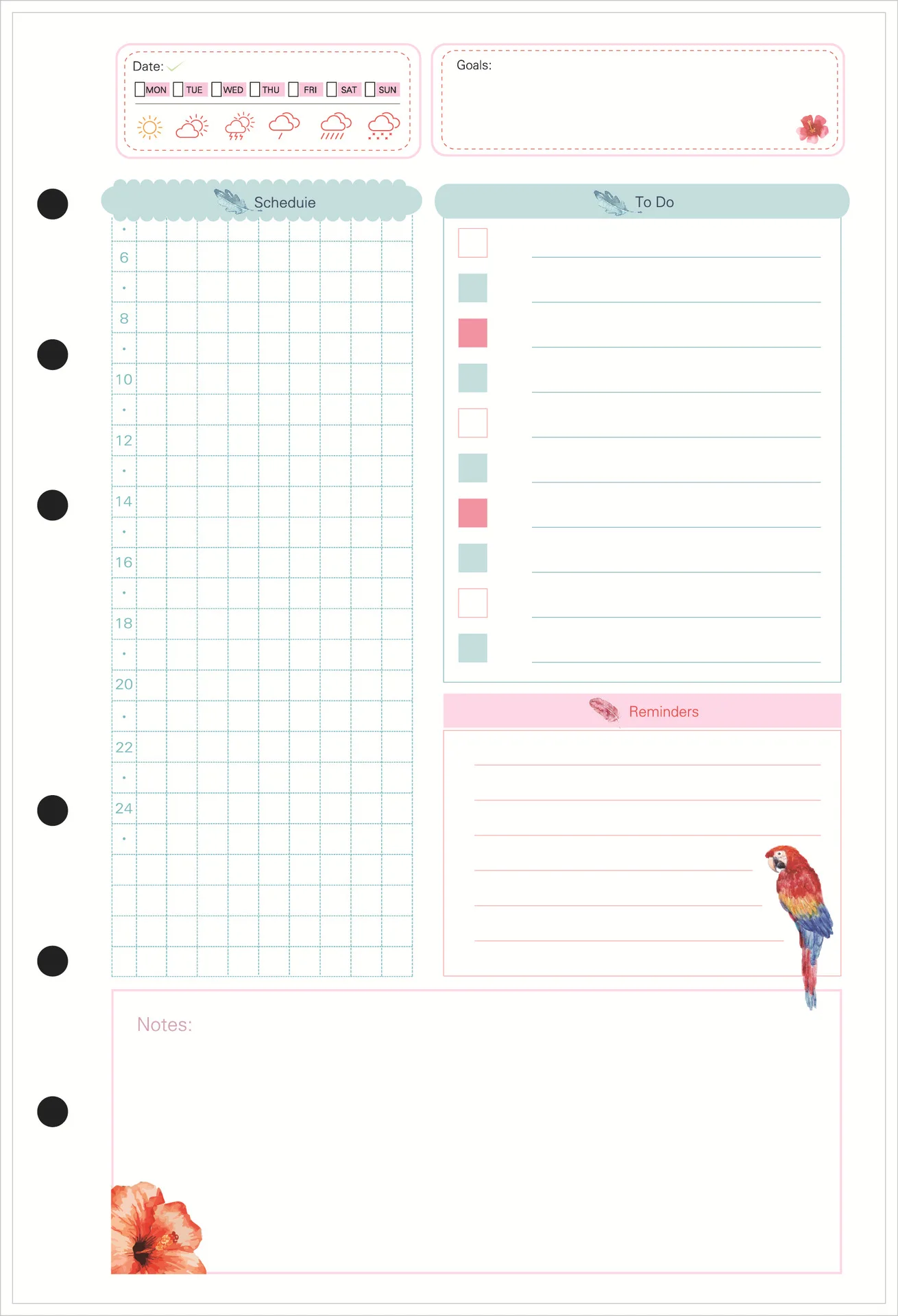 

Коликий блокнот A5A6A7