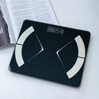 gym body fat scale 2022 new rectangle bathroom electronic digital display smart body fat professional app portable weight scale