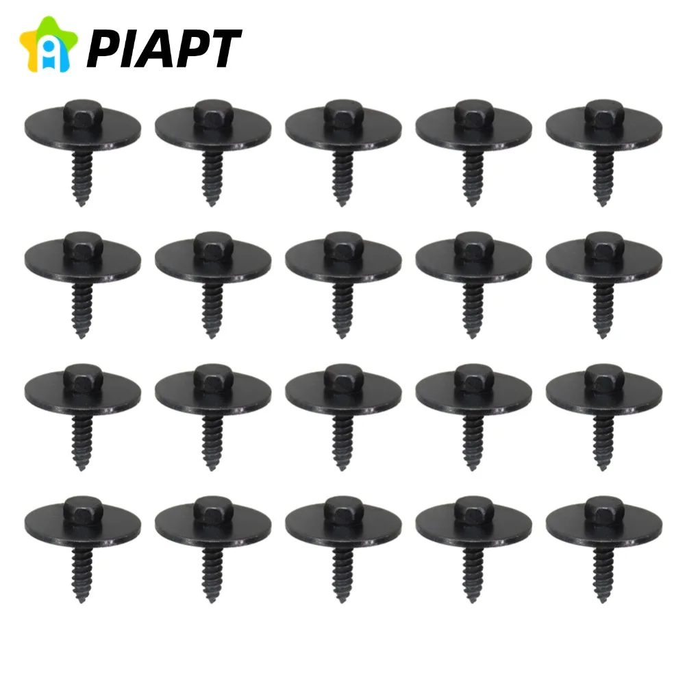 

20 шт. автомобильных винтов-фиксаторов для крепления подкрылок, совместимых с BMW X5, X6, X3, X1, 1M, M3, B7 (OEM: 07149126886)