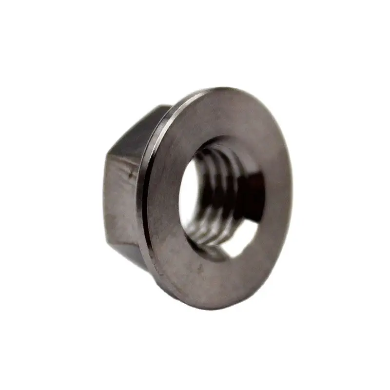 

M7 Titanium Grade 5 DIN 6923 1.0mm Thread Pitch Hex Flange Nut