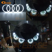 for kawasaki ninja zx14 zx14r zzr1400 2006 2011 excellent ultra bright ccfl angel eyes halo rings kit motorcycle accessories