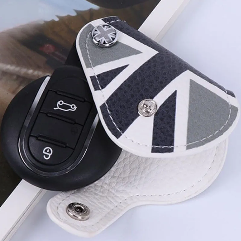 Кожаный чехол-ключница в стиле флага для Mini Clubman Countryman Union Jack Cooper R55 R56 R57 R58 R59 R60 F55 F56 (art.: 3920dbccaed3f) - 3920dbccaed3f