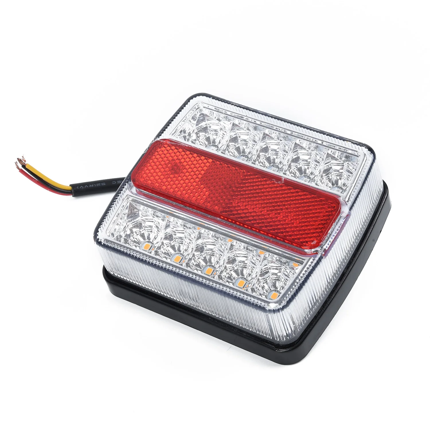 

Replacement IP68 Rear Left Right LED Submersible Trailer Tail Lights Kit Boat Truck Waterproof ABS 12V 2Pcs Durable