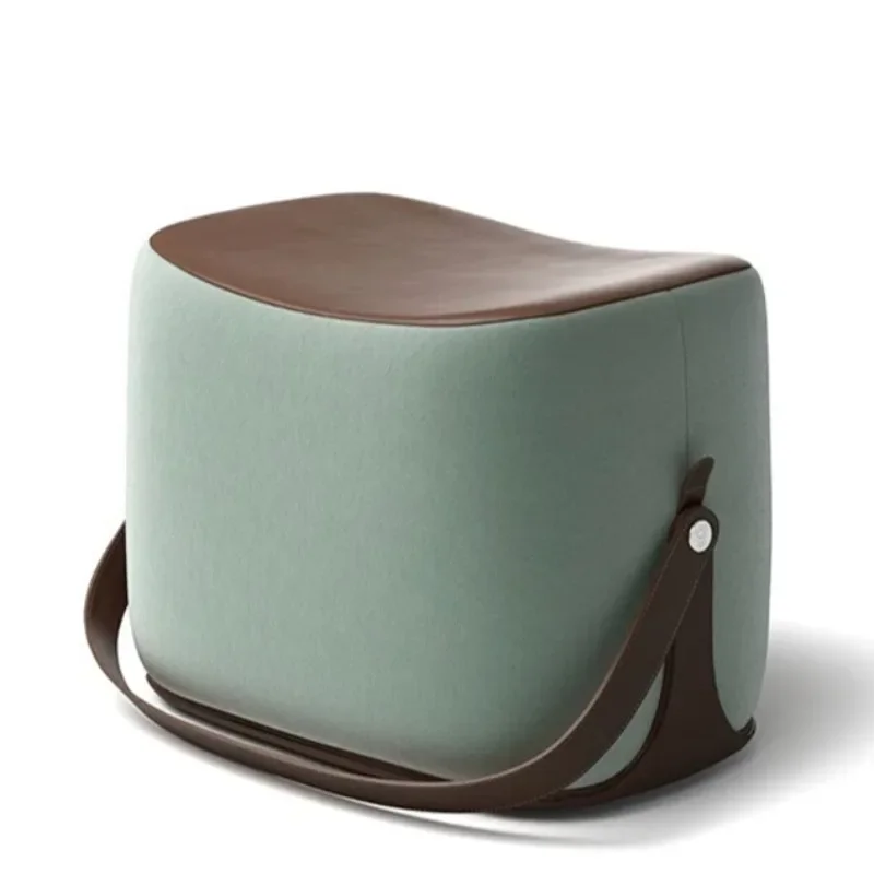 Табурет для хранения седла итальянский ручной кожаный табурет смены обуви