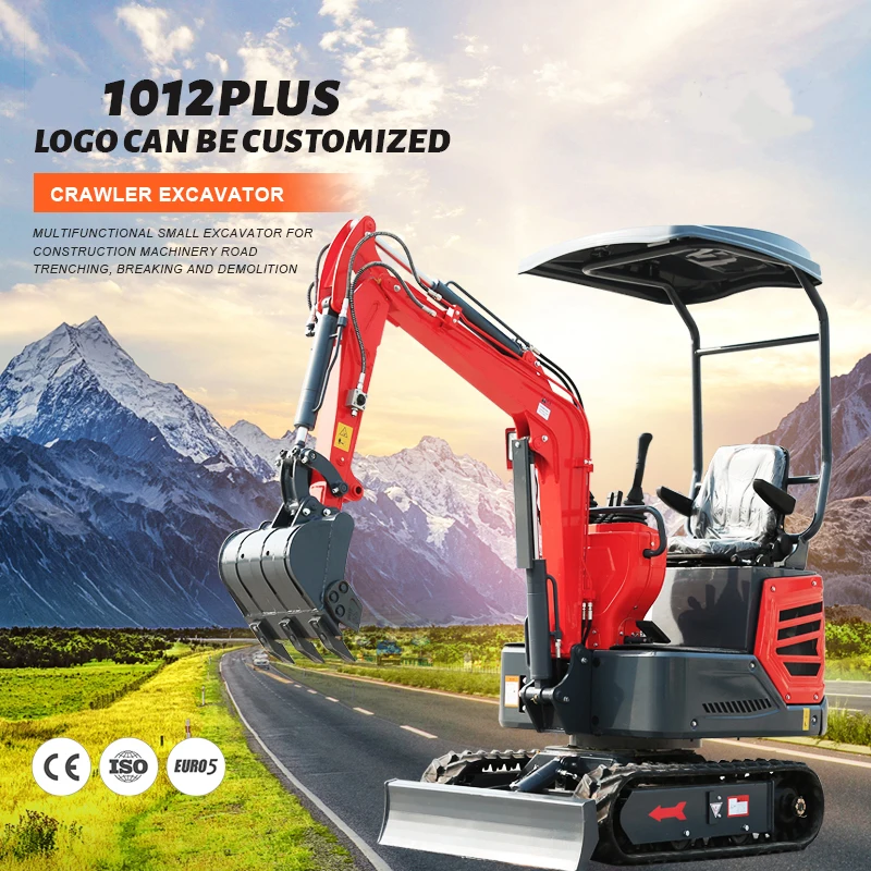 China EPA EURO 5 Excavators 1 Ton 2 Ton 3 Ton Mini Excavator Hydraulic MINI Digger