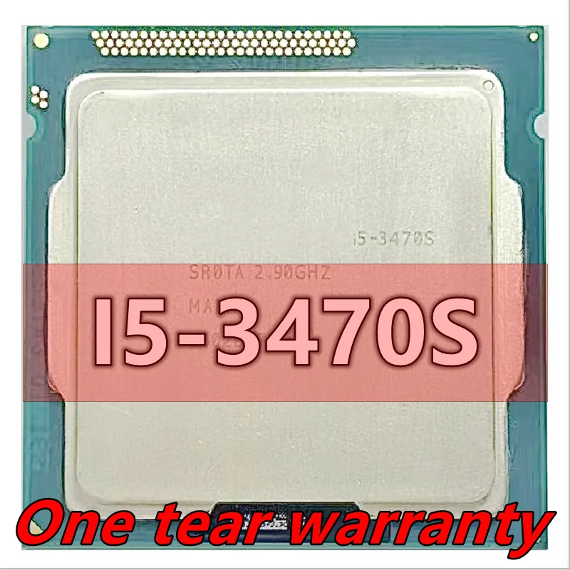 

i5-3470S i5 3470S SR0TA 2.9 GHz Quad-Core Quad-Thread CPU Processor 6M 65W LGA 1155