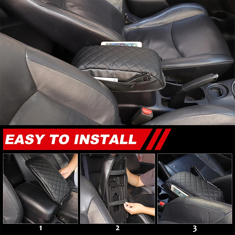 Для Mitsubishi ASX RVR Outlander Sport 2011-2018 автомобильный подлокотник, защитная подушка с 2 сумками для хранения, аксессуары (art.: 3920d2b928192) - 3920d2b928192