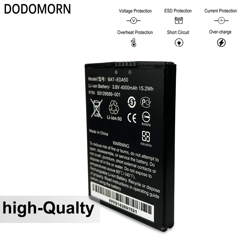 Аккумулятор DODOMORN BAT-EDA50 4000 мАч для Honeywell Scanpal EDA50