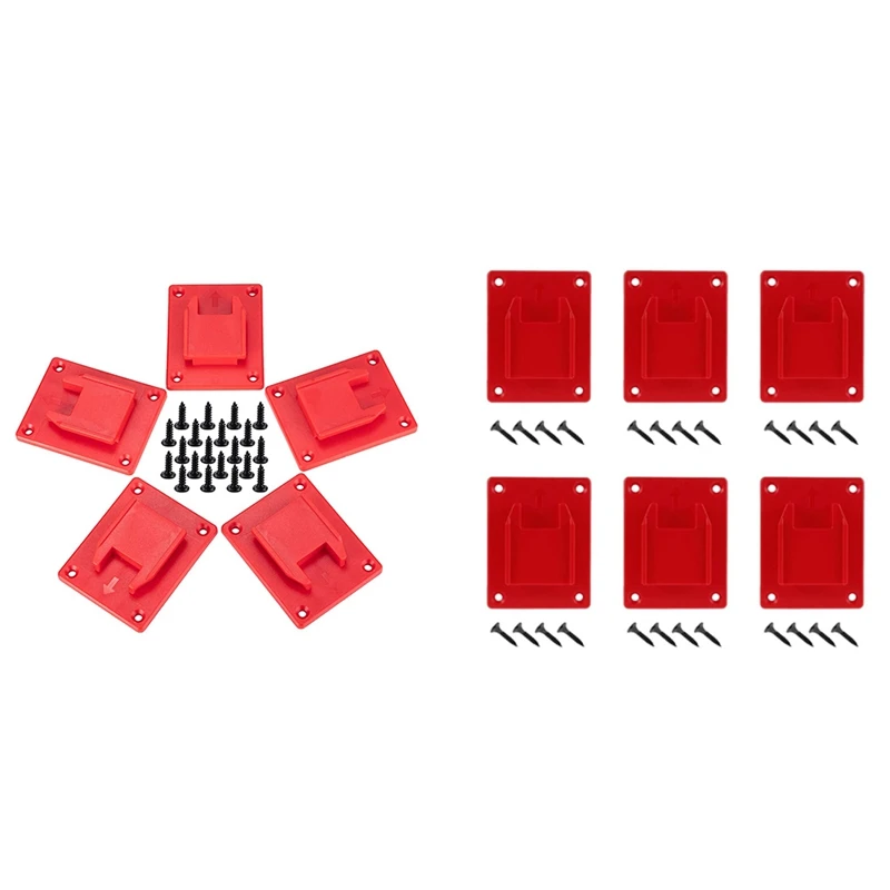 

Держатель инструмента из АБС-пластика для дрели Dewalt 20 в, красного цвета, подходит для инструментов M18 с винтами