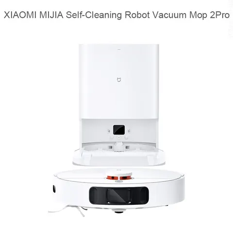 XIAOMI MIJIA самоочистители робот Швабра 2 Pro умный пылесборник для домашнего убора авто пустой док 4000PA Циклон всасывания
