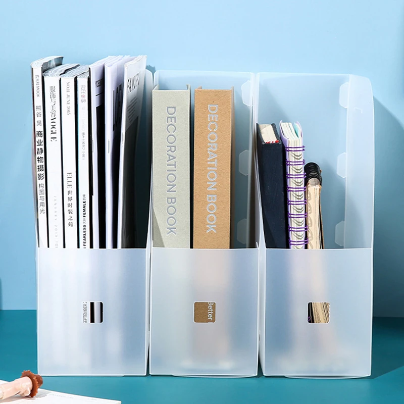Складная Настольная полка для хранения документов Пластиковая Полка офисные