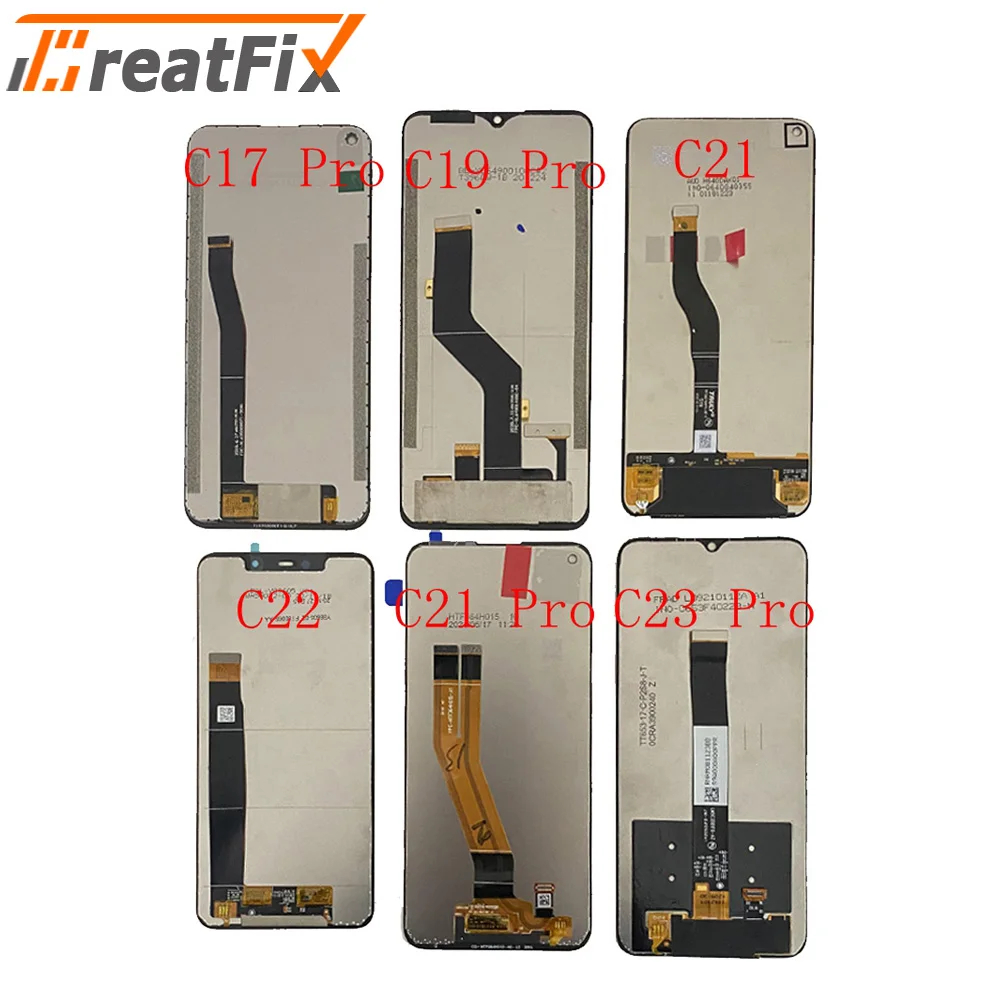 Для OUKITEL C21 Pro ЖК-дисплей кодирующий преобразователь сенсорного экрана в сборе Oukitel C22 C23 Pro ЖК-дисплей для Oukitel C17 Pro C18 C19 Pro